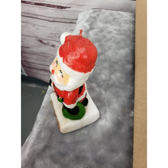 Vintage 1979 KOREA SNP Santa Candle Holiday Joy Merry Christmas Happy New Year - Picture 3 of 7